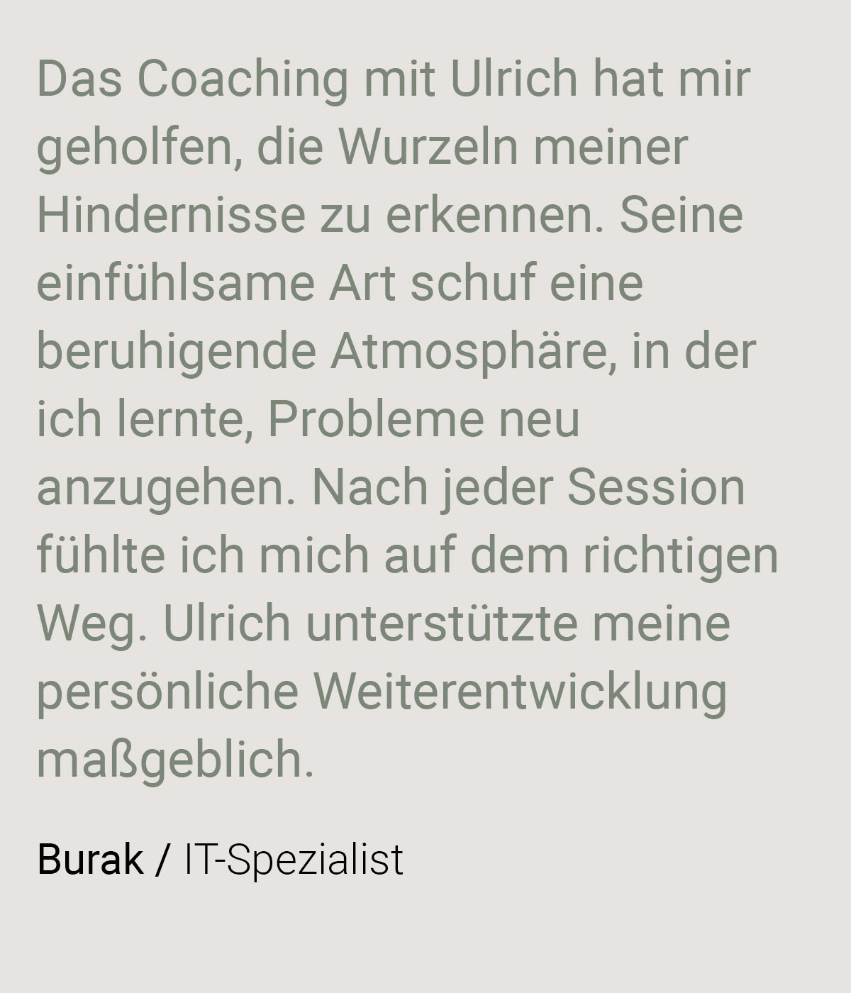 Resonanz-Coaching Ulrich Kineke